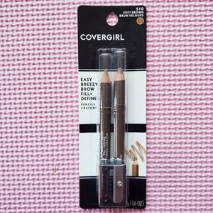 5️⃣ for $1️⃣5️⃣ COVERGIRL EASY BREEZY BROW FILL+DEFINE 510 Soft Brown